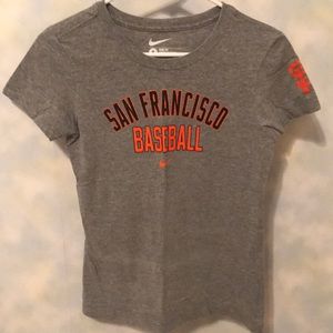 Nike women’s San Francisco baseball shirt